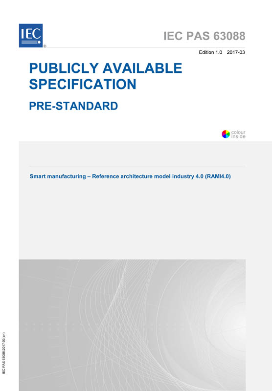 Cover IEC PAS 63088:2017